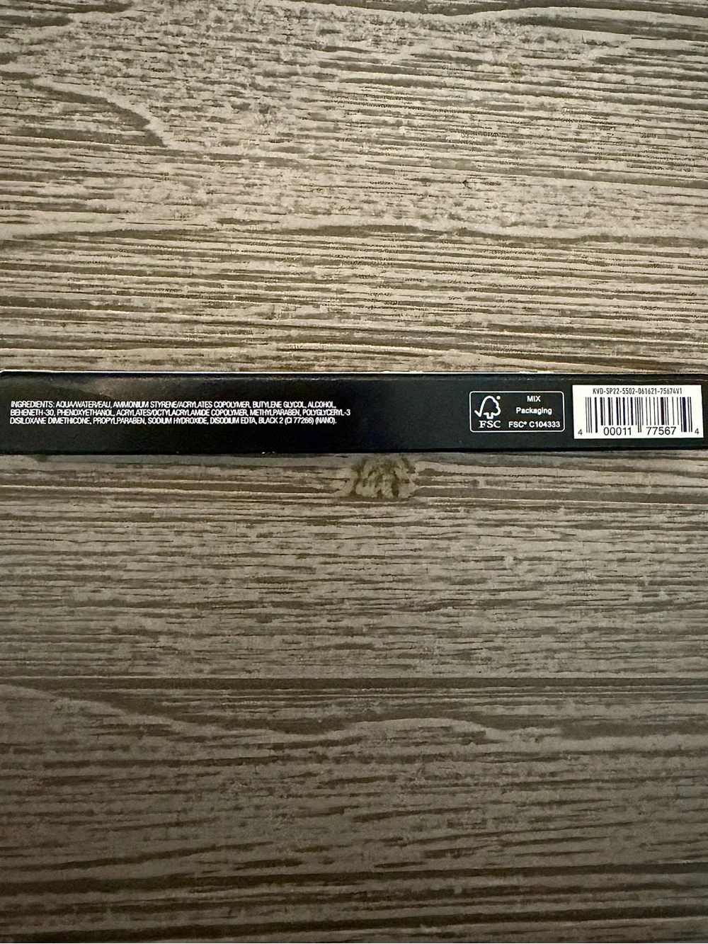 KVD Beauty Tattoo Liner Waterproof Liquid Eyeliner - Trouper Black. NWT!